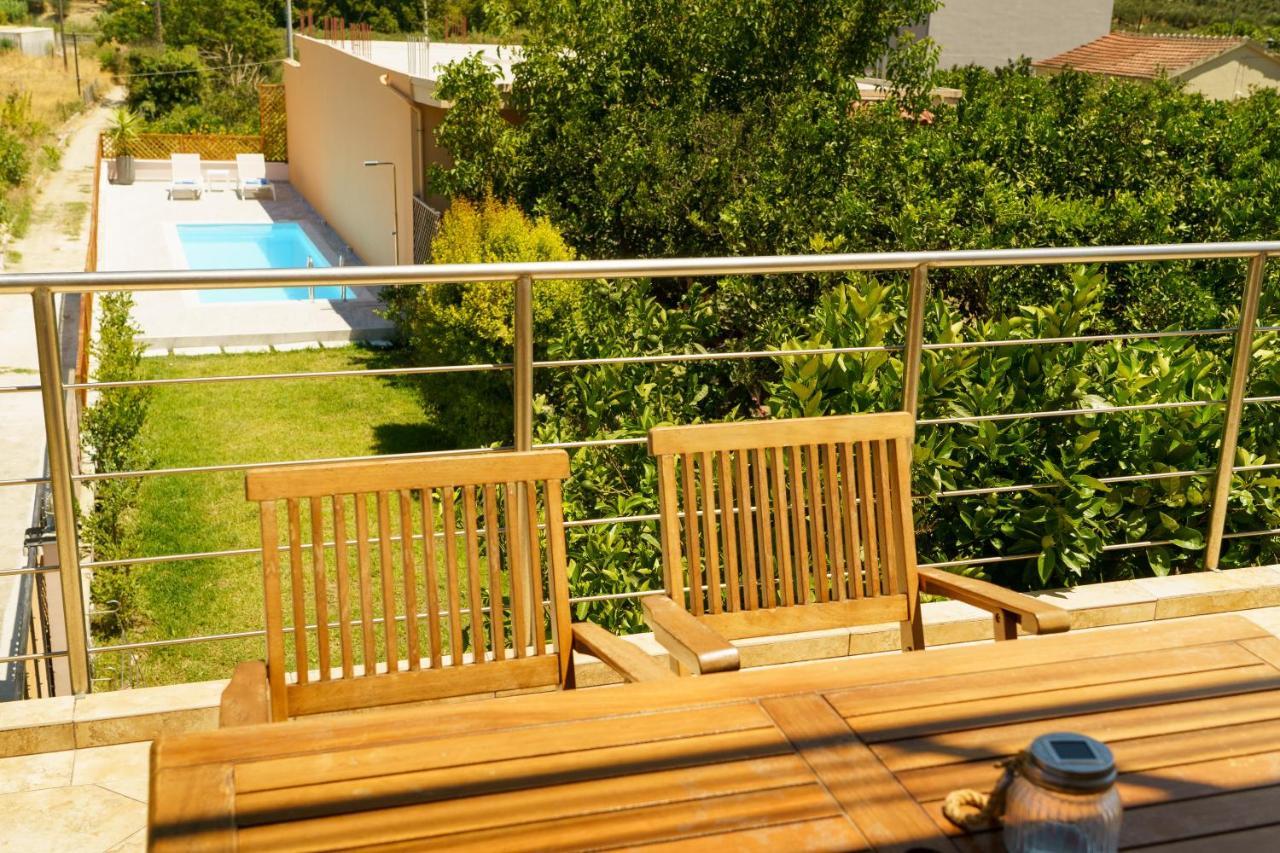 Arch Houses - Sharing Pool Spiliá Dış mekan fotoğraf