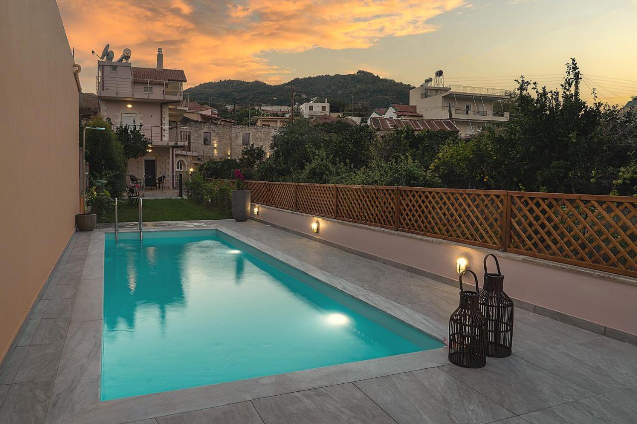 Arch Houses - Sharing Pool Spiliá Dış mekan fotoğraf