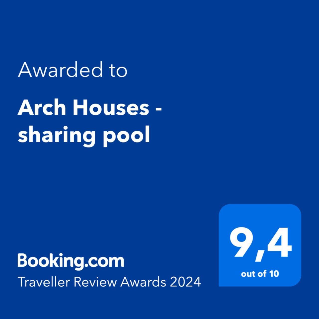 Arch Houses - Sharing Pool Spiliá Dış mekan fotoğraf